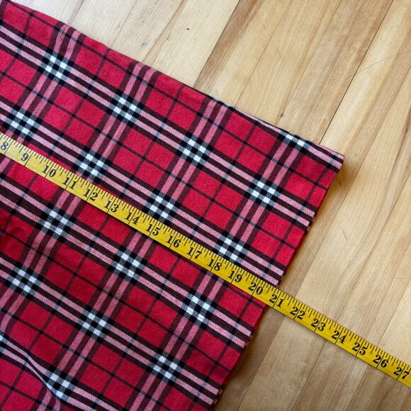 Burberry Blue Label Red Plaid Skirt Size 36 - Picture 3 of 11